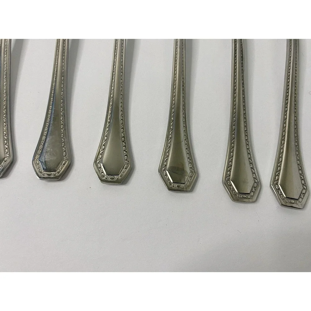 Reed & Barton COPLEY 6 Teaspoons Stainless Steel Flatware Replacements #2